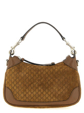Τσάντα ώμου δέρμα μοσχαριού καφέ Gucci
