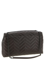 Gucci Brown Calfskin Shoulder Bag