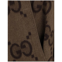 Gucci Brown Cashmere Coat - One Size