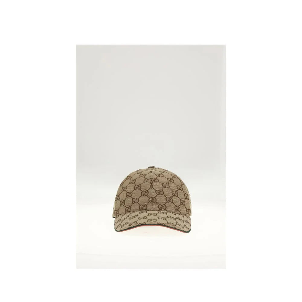 Gucci Brown Cotton Cap (Baseball Hat)