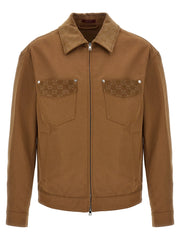 Gucci Brown Cotton Full-Length Jacket - IT50 | L