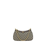 Sac bandoulière en coton marron Gucci