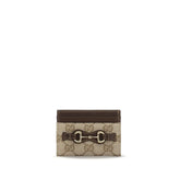 Gucci Brown Cotton Wallet