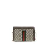 Gucci Brown Fabric Handbag