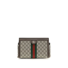Gucci Brown Fabric Handbag