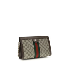 Gucci Brown Fabric Handbag