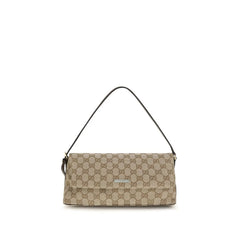 Gucci Brown Fabric Handbag