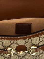 Gucci Brown Polyethylene Crossbody Bag