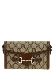 Gucci Brown Polyethylene Crossbody Bag
