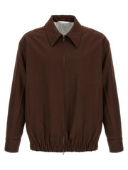 Gucci Brown Wool Full-Length Jacket