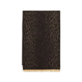Gucci Brown Wool Oves Aries Scarf