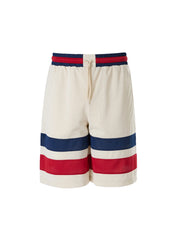 Gucci Cream polyester Logo Shorts - Jogger Shorts