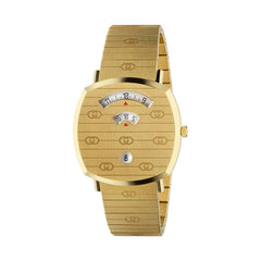 Gucci Gold Stainless Steel Dress Watch
