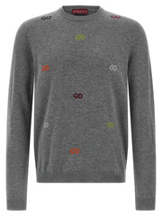 Gucci Gray Cashmere Cardigan