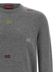 Gucci Gray Cashmere Cardigan