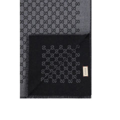 Gucci Gray Wool Oves Aries Scarf