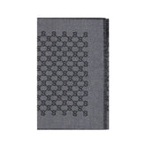 Gucci Gray Wool Oves Aries Scarf