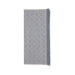 Gucci Gray Wool Scarf