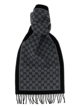 Gucci Gray Wool Scarf
