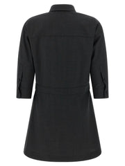 Gucci Gray Wool Short Dress - IT38