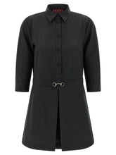 Gucci Gray Wool Short Dress - IT38