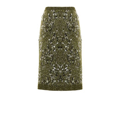 Gucci Green Viscose Skirt - M