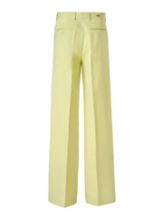 Gucci Lime Yellow Polyester Pants - Trousers