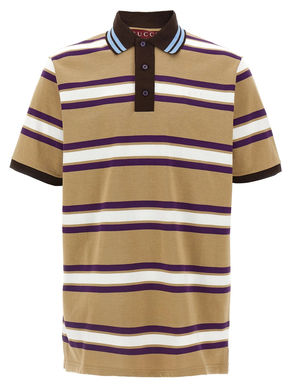 Gucci Multicolor Cotton Polo Shirt - M