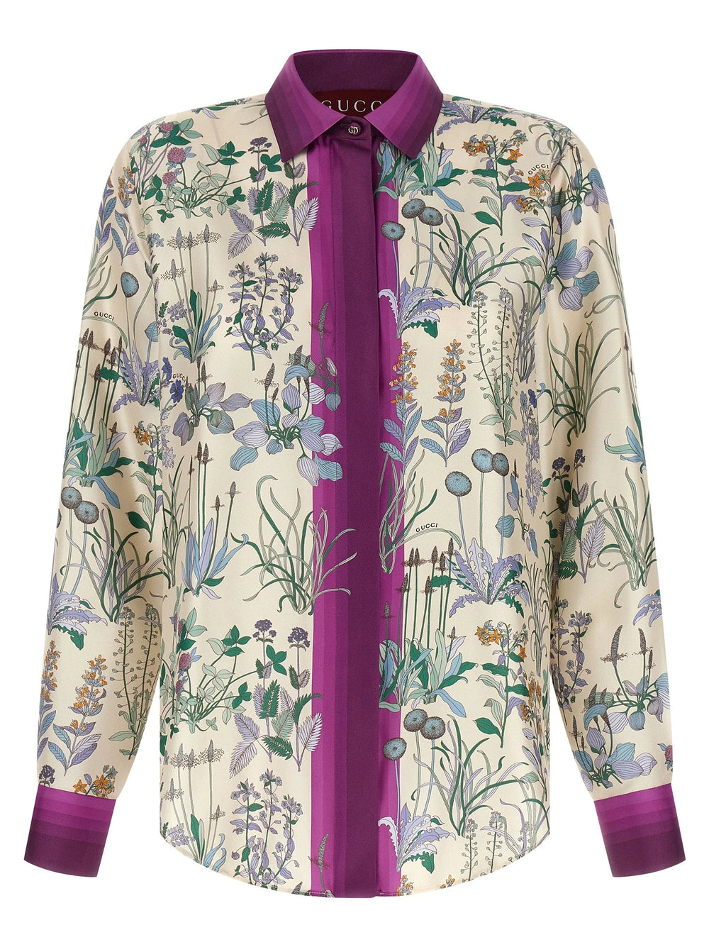 Gucci Multicolor Silk Blouse