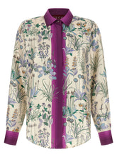 Gucci Flerfarget Silkebluse