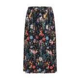 Gucci Multicolor Silk Midi Skirt