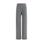 Gucci Ribbed Wool Trousers - Trousers