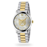 Gucci Silver Stainless Steel Dress Watch