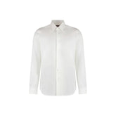Gucci White Cotton Dress Shirt - 38