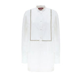Gucci White Cotton Shirt - IT44|L - Blouses