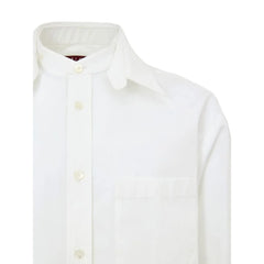 Gucci White Cotton Shirt - IT46 | S - Shirts