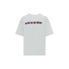 Gucci White Cotton T-Shirt - S