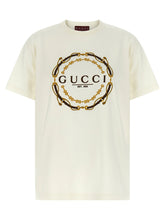 Gucci White Fabric T-Shirt