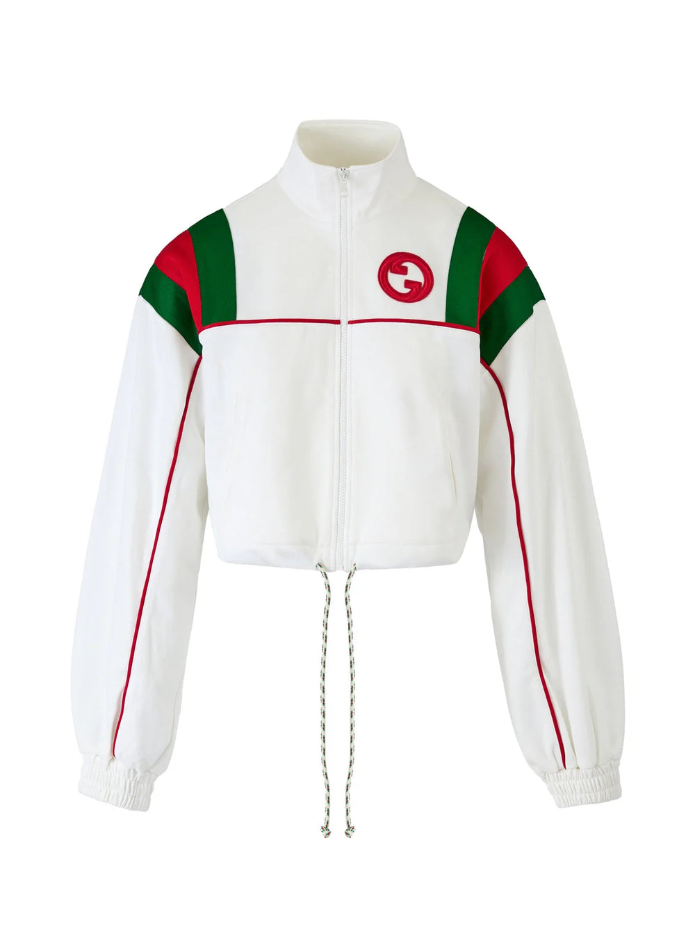Gucci White Polyester Logo Sweatshirt - Sweatshirts