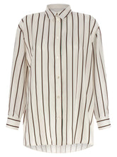 Gucci Hvit Silkebluse