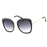 Guess Black Metal Sunglasses - Sunglasses