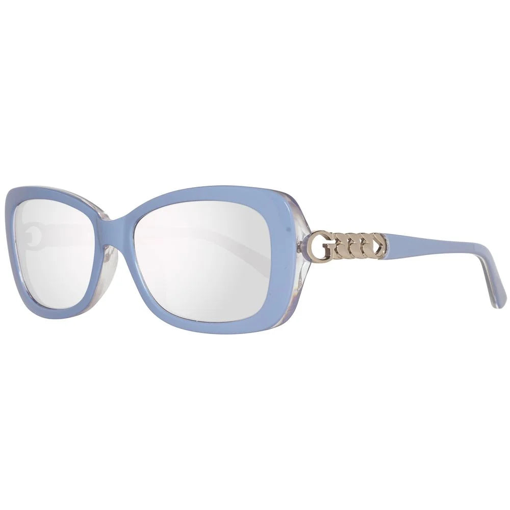Guess Blue Plastic Sunglasses - Sunglasses