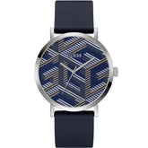 Guess Blue Synthetic Dress Watch