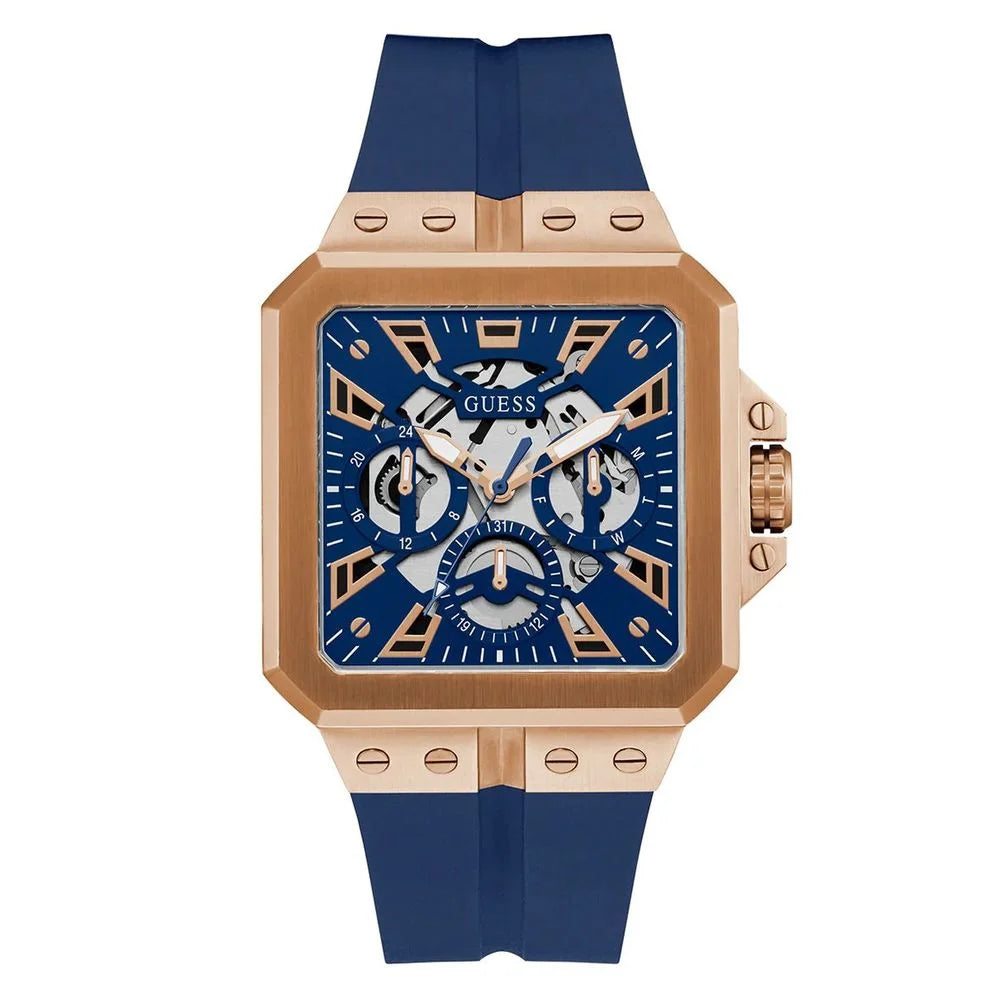 Guess Blue Synthetic Sport Watch