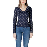 Guess Blue Viscose Sweater - IT38|XS