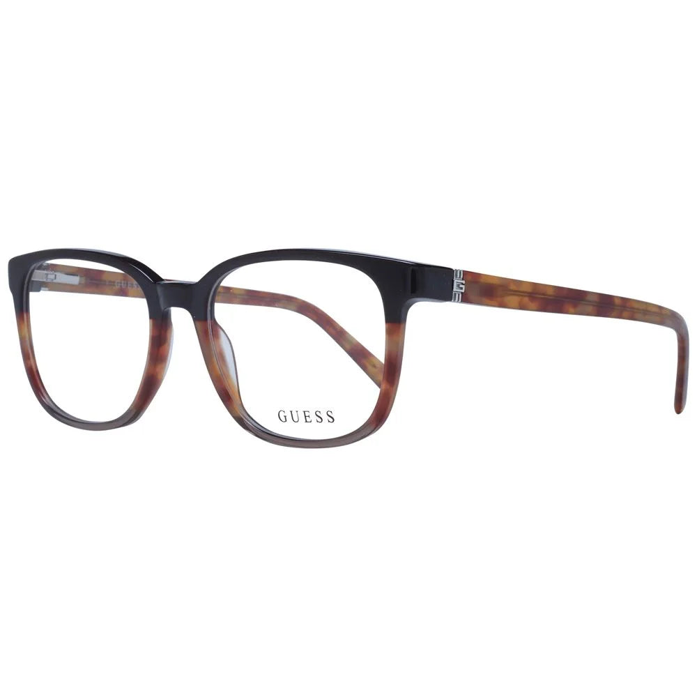 Guess Brown Men Glasses Frame - Eyeglasses