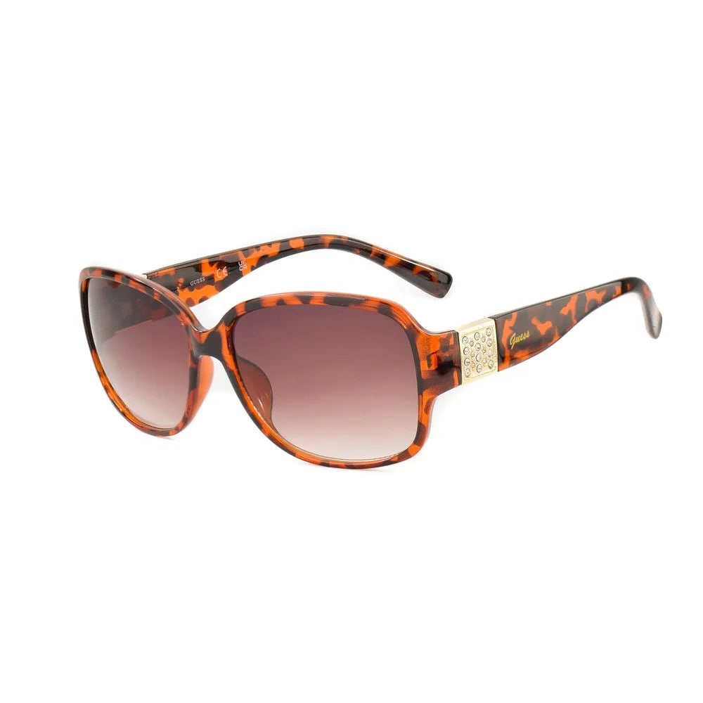 Guess Brown Resin Sunglasses - Sunglasses
