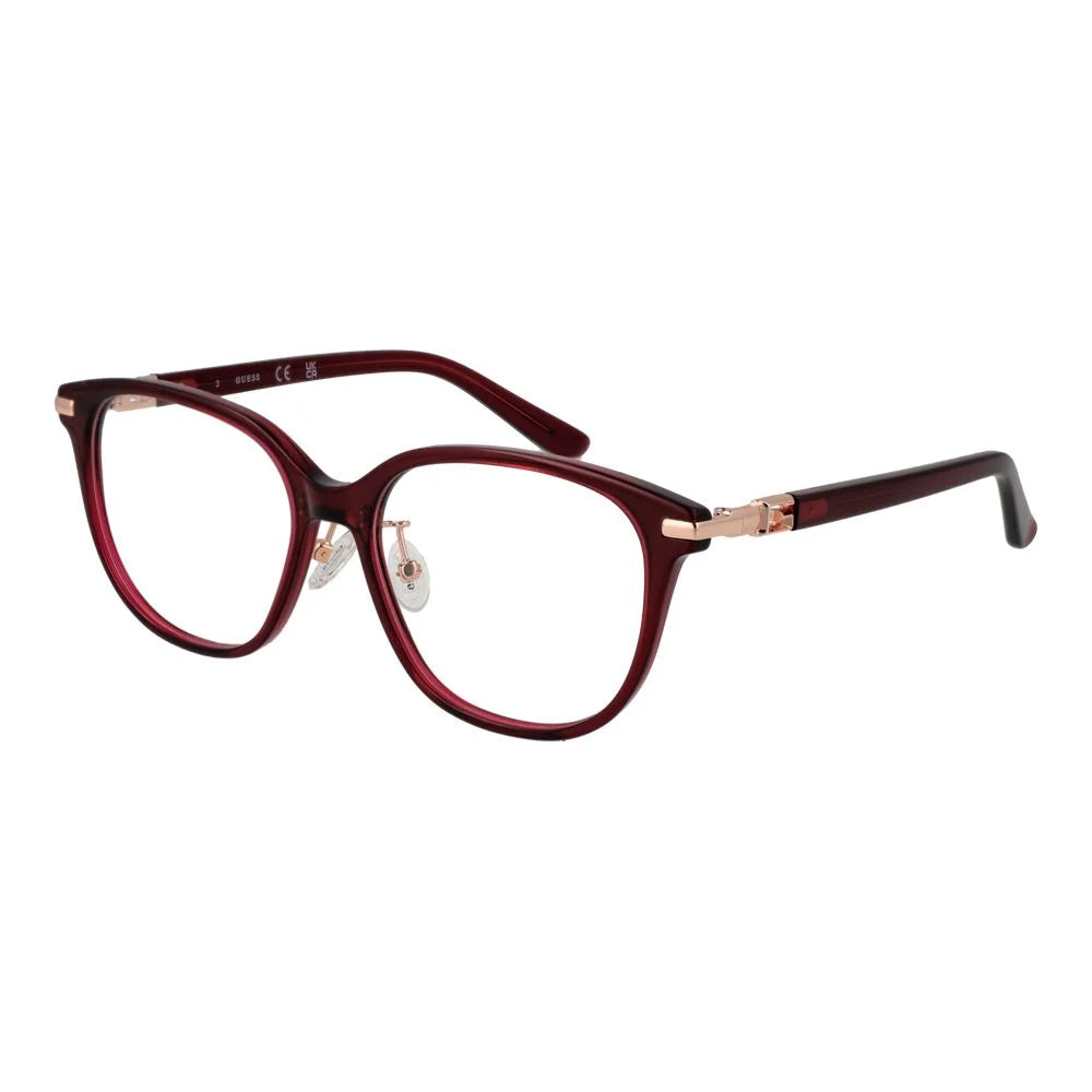 Guess Burgundy Women Glasses Frame - Eyeglasses