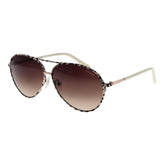 Guess Cream Women Sunglass - Sunglasses