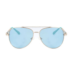 Guess Gold Metal Sunglasses - Sunglasses